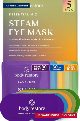 Body restore heated - eye, mask