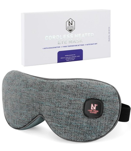 Heated eye mask - heated, moist