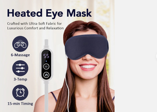 Electric heated eye mask - electric,