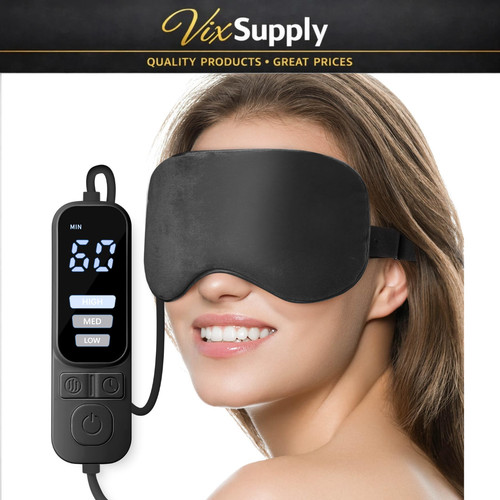 Heated eye mask for dry - heated, eyes