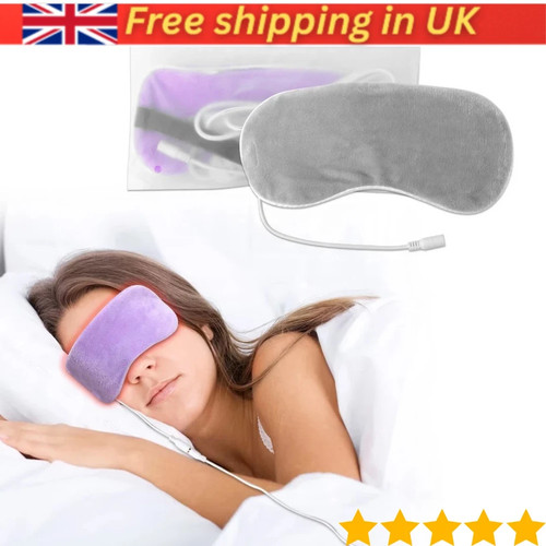 Heated eye mask - heated, for