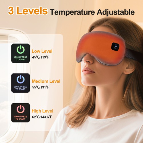 Heated eye mask for - heated,
