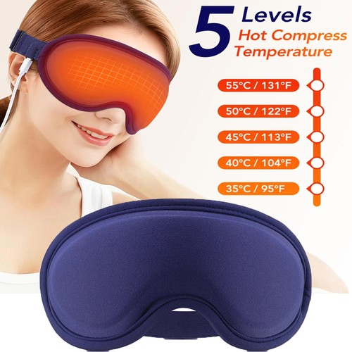 Rechargeable heated eye mask - rechargeable,
