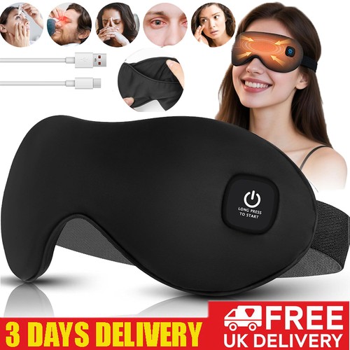 Electric heated eye mask - heated,