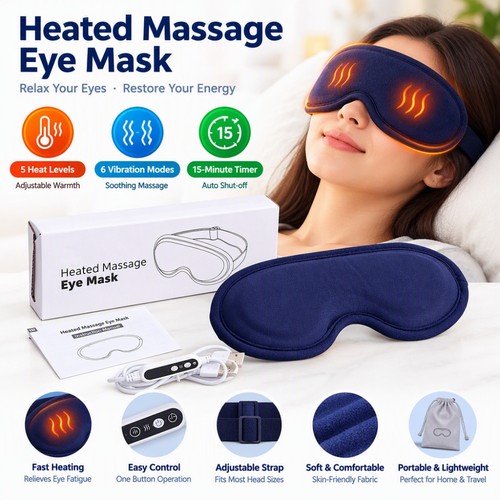 Cordless heated eye mask - cordless,