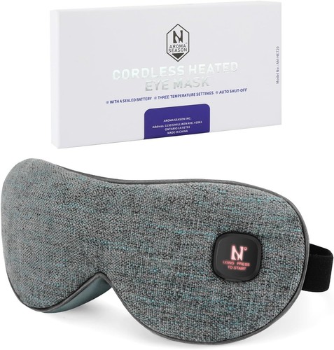 Heated eye mask moist - eye, heat
