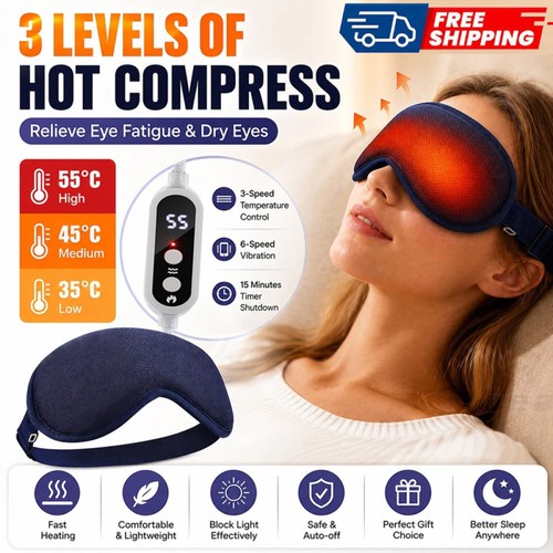 Electric heated eye mask - electric,