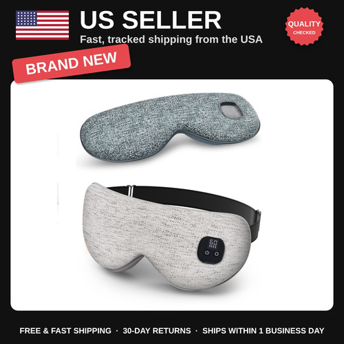 Cordless heated eye - mask, for