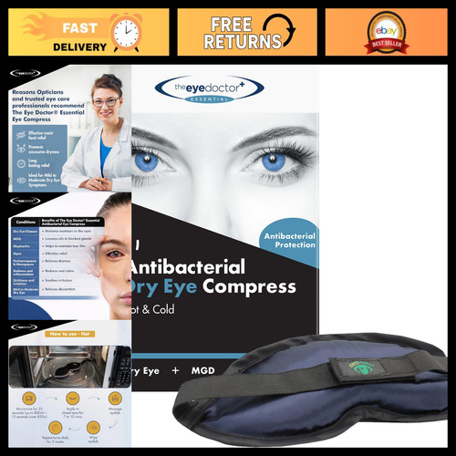 Hot compress eye mask - hot, dry