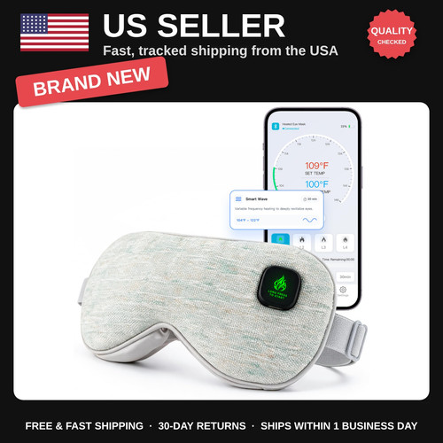 Heated eye mask for dry - eye,