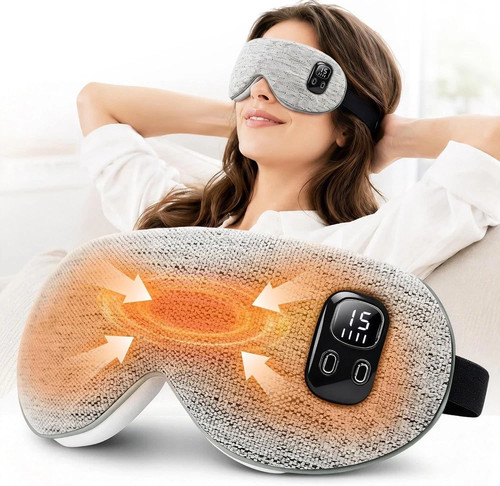 Heated eye mask cordless warm - eye, mask,