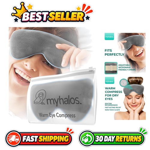 Heated eye mask for - for, dry