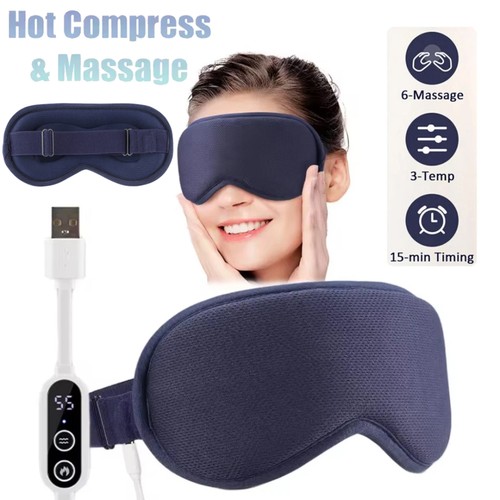 Electric heated eye mask - heated,