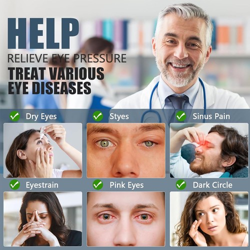 Cordless heated eye - eye, mask