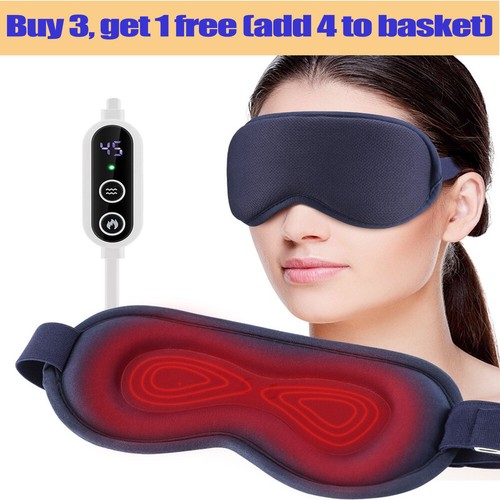 Heated eye mask - heated, for