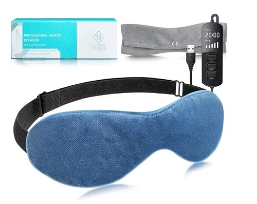 Heated eye mask for - heated,