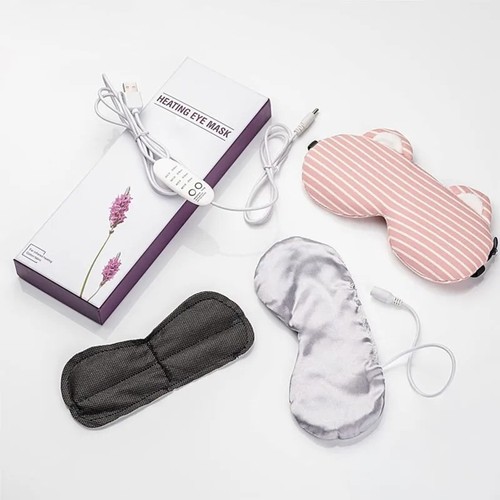 Heated eye mask pad vibration - pad,
