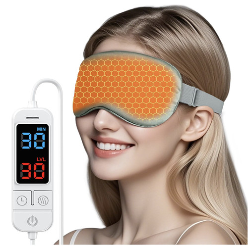 Heated eye mask for - for, dry