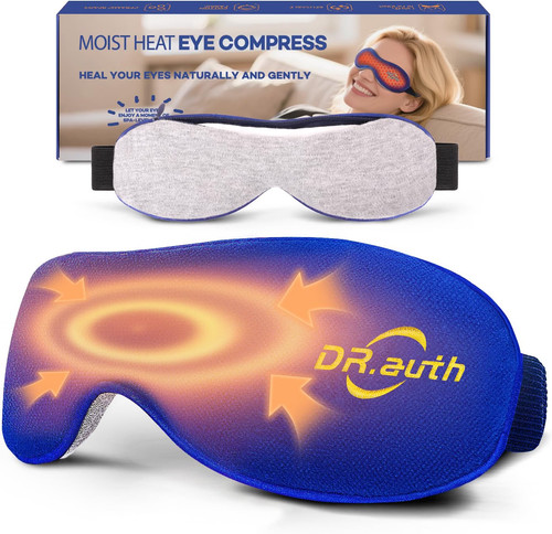 Heated eye mask microwave - heated,