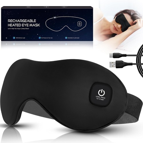 Heated eye mask - heated, mask,