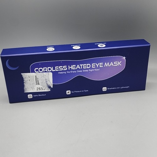 Heated eye mask temp timer - eye,