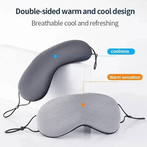 Microwave heated eye mask for - eye,