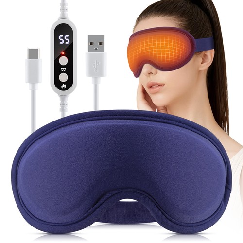 Heated eye mask for - heated,