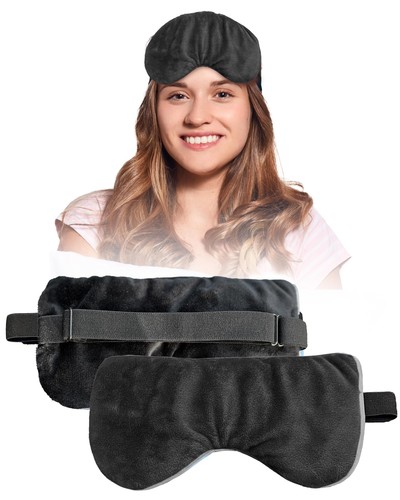 Heated eye mask - eye, compress