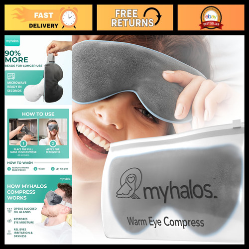 Heated eye mask for - for, eyes