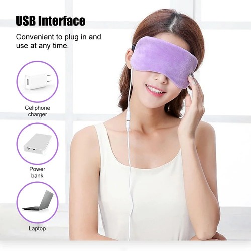Heated eye mask for - mask,