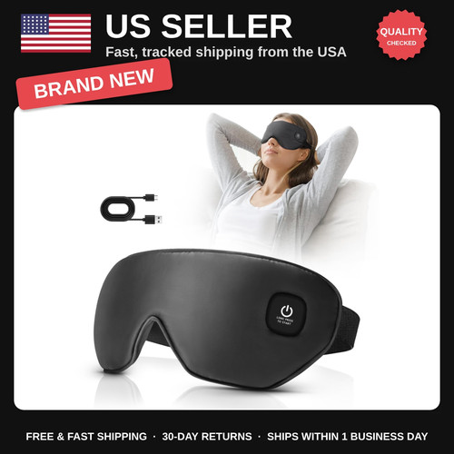 Cordless heated eye mask - heated,