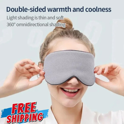 Microwave heated eye - eye, mask